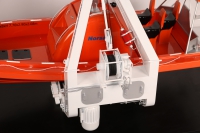 custom made model of fast rescue boat with davit